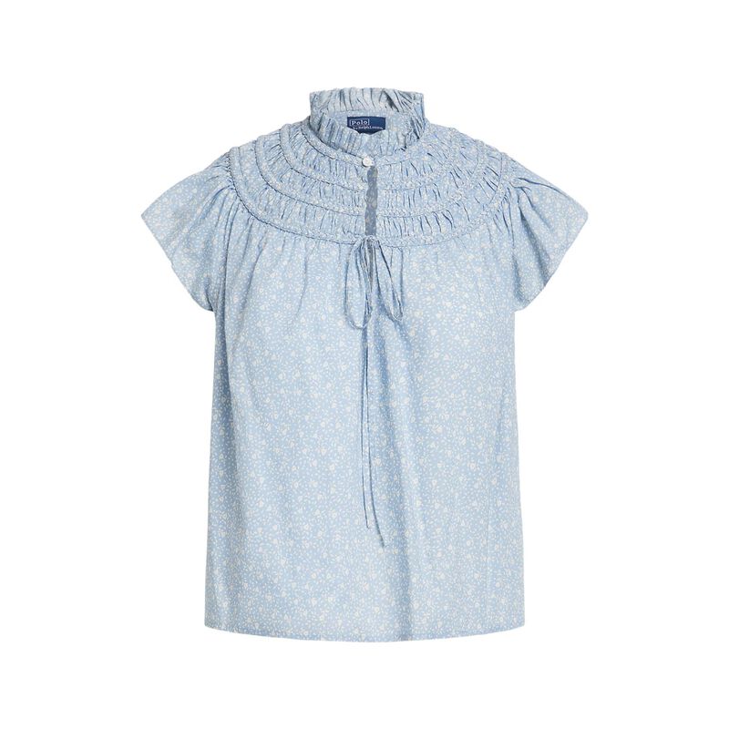 Polo Ralph Lauren Ss Melu Tp-Short Sleeve-Blouse image number 2